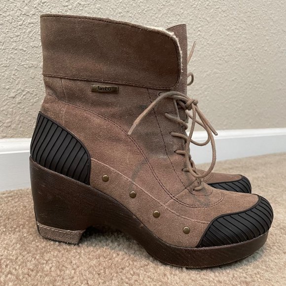 Jambu Netherlands Leather lace up boots. Size 8 - Picture 2 of 15